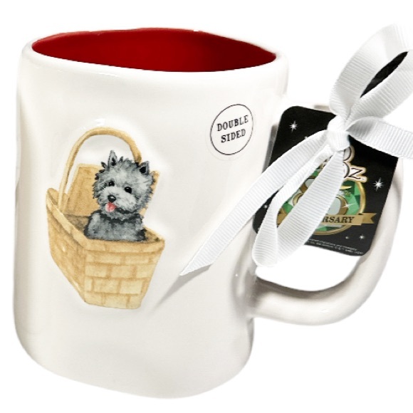 NEW Rae Dunn/Wizard of Oz TOTO Double Sided Mug - Picture 2 of 5